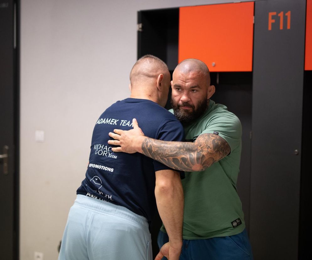 Daniel Nawrocki spotkał się z Tomaszem Adamkiem przed FAME 27