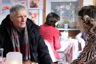 M jak miłość odc. 1799. stryj Erwin (Andrzej Dopierała), Brygida (Anna Raj)