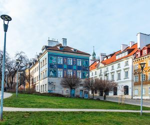 Mozaika na Mostowej 9a w Warszawie