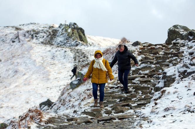 Tatry przysypane śniegiem