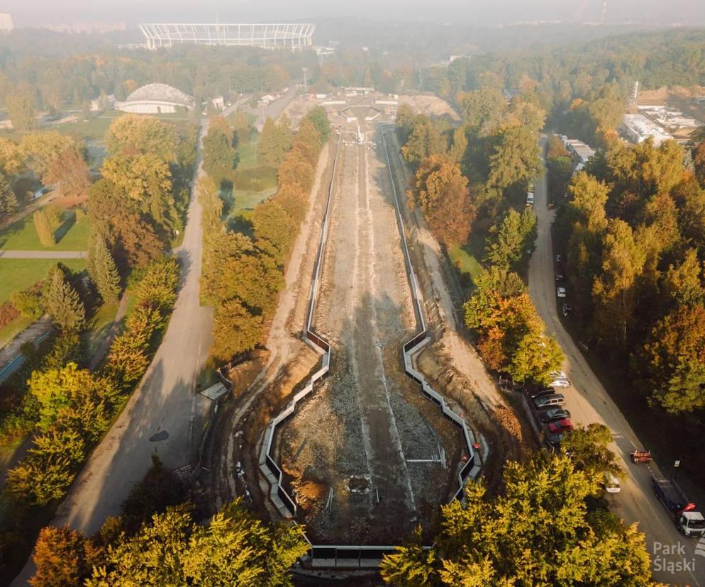 Trwa modernizacja Kanału Regatowego w Parku Śląskim w Chorzowie. Jak przebiegają prace?