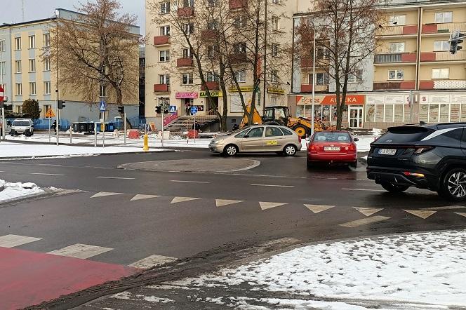 Skrzyżowanie ul. Zwycięstwa i Kolejowej