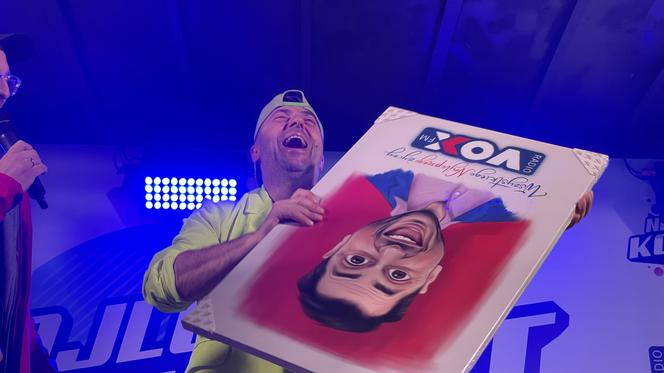 Marcin Miller urodziny na scenie VOX FM