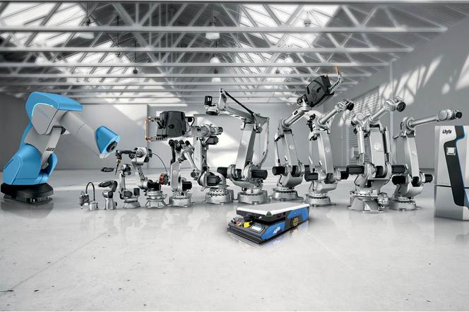 Roboty przemysłowe oraz rozwiązania z zakresu automatyki przemysłowej