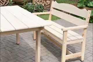 Meble ogrodowe - budujemy drewnianą ławkę