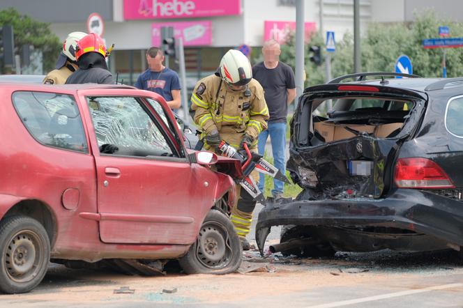 Śmiertelny wypadek na Trakcie Brzeskim