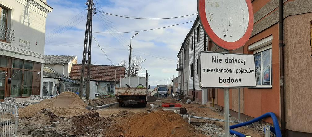 Ulica Woziwodzka w Łomży