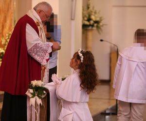 Iwona Węgrowska wyprawiła córce komunię
