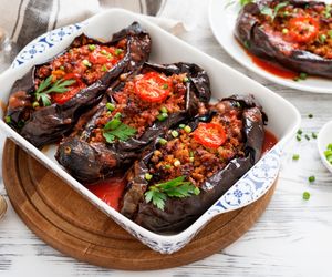 Te faszerowane bakłażany to hit w moim domu. Gotowe w niecałą godzinę