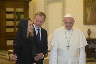 DONALD TUSK Małgorzata Tusk papież Franciszek