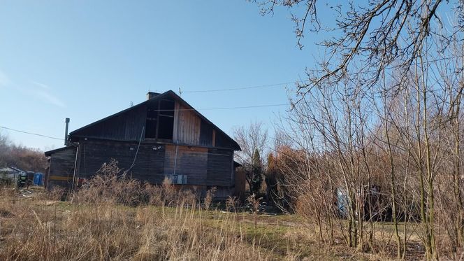 Pożar na osiedlu Bugaj w Starachowicach