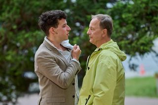 Na Wspólnej odc. 4061. Andrzej Zakościelny (Dariusz Niebudek), Tadeusz (Jakub Pruski)