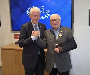 Lech Wałęsa w podróży po Ameryce Północnej