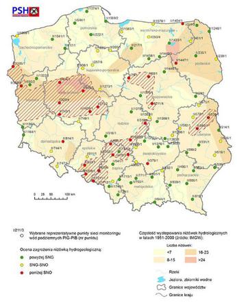 Państwowa Służba Hydrologiczna - ostrzeżenia