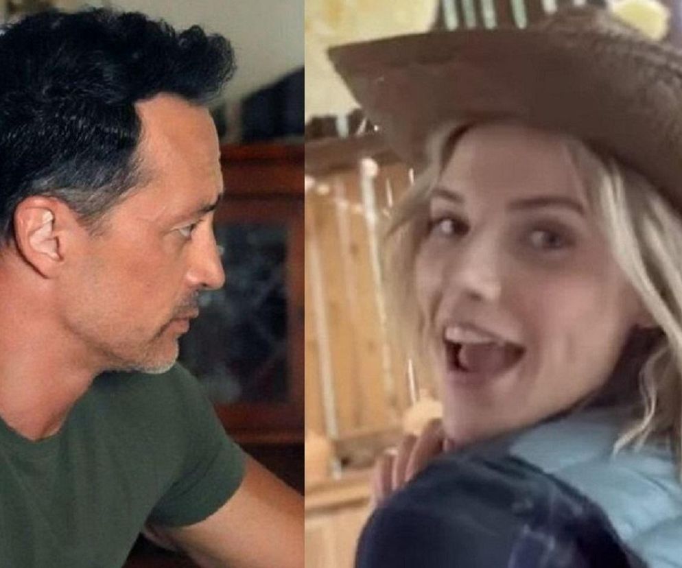 Barwy szczęścia. Mariusz (Rafał Cieszyński), Janka (Oliwia Drożdżyk)