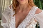Justyna Żyła wzięła ślub! Tak wyglądała jej suknia - zwiewna i romantyczna