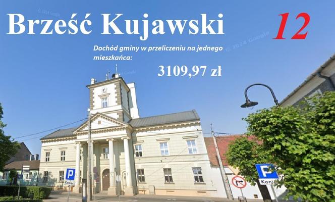 Te gminy Kujawsko-Pomorskiego są najbogatsze w 2024 roku