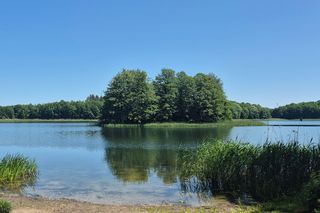 To jedno z największych jezior w Olsztynie. Kusi piaszczystymi plażami