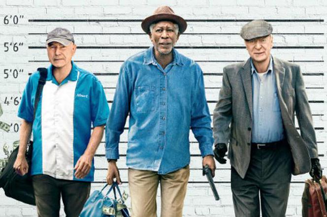 W starym dobrym stylu już w kinach! Morgan Freeman i Michael Caine napadają na bank