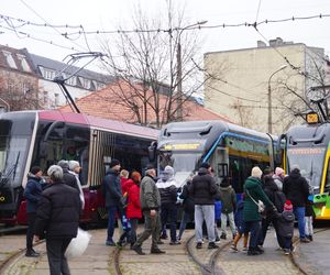 Katarzynki 2024 - wystawa tramwajów przy historycznej zajezdni przy ulicy Madalińskiego