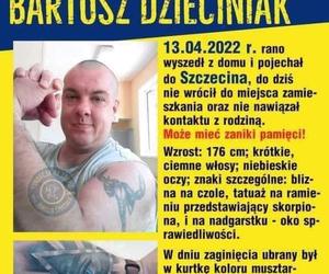 Zaginiony Bartosz Dzieciniak