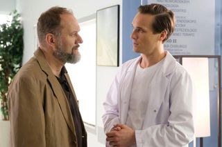 M jak miłość odc. 1884. Olek (Maurycy Popiel), Mirosław Wójcik (Jakub Kornacki)