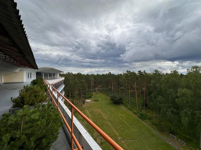 Sanatorium Paimio - główny taras