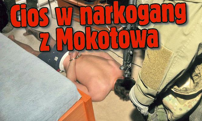 Cios w narkogang z Mokotowa