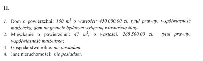 12 Oświadczenie majątkowe wiceprezydenta Krzysztofa Piątkowskiego