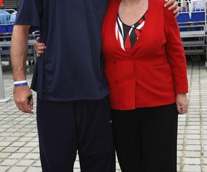 Marcin Gortat z mamą