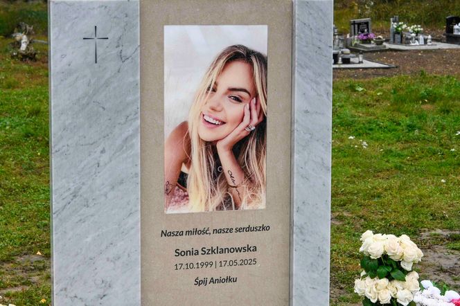Tak wygląda grób Soni Szklanowskiej