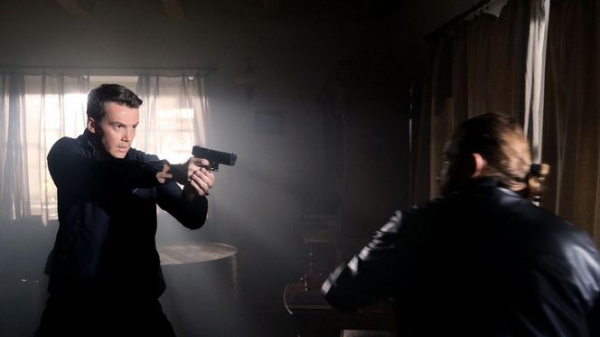 M jak miłość odc. 1844. gangster Robert (Kamil Drężek), Jakub Karski (Krzysztof Kwiatkowski)