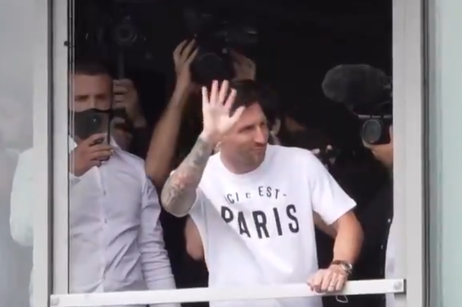 Leo Messi w Paryżu