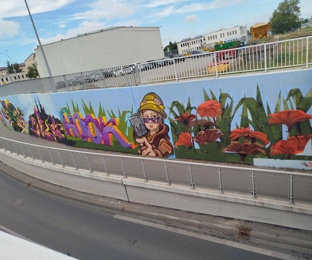 Siedlce: Tunel pod torami został ozdobiony pięknymi grafikami. Zobacz zdjęcia!