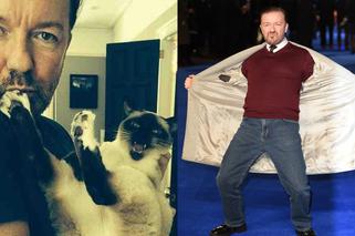 Złote Globy 2020 - prowadzący. Ricky Gervais - komik, standuper i obrońca zwierząt