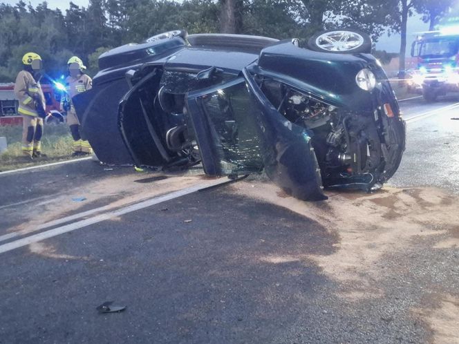 Przytoczna. Śmiertelny wypadek na DK 24. 49-latek nie żyje [ZDJĘCIA].