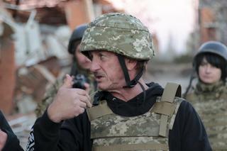 Sean Penn kręci dokument o wojnie w Ukrainie. Jest w Kijowie i spotkał się z prezydentem