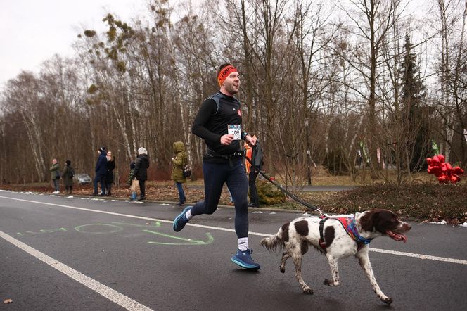 Bieg z Sercem WOŚP w Parku Śląskim. Po raz dziesiąty pobiegli w szczytnym celu