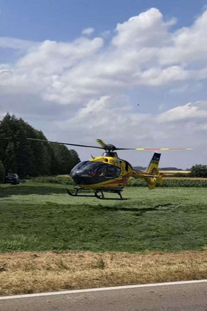 en strażak to prawdziwy bohater! Pan Tomasz ryzykował życiem, by ratować kierowcę z płonącego TIR-a