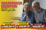 Waloryzacja emerytur 3,72 proc.