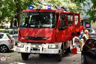 Tragiczny pożar w Tychach. Kobieta skoczyła z okna, ranny 35-latek w szpitalu