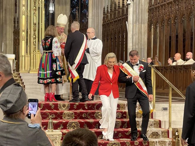 Uroczysta msza przed 88. Paradą Pułaskiego w NY