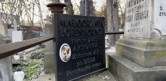 Grób Małgorzaty Lorentowicz