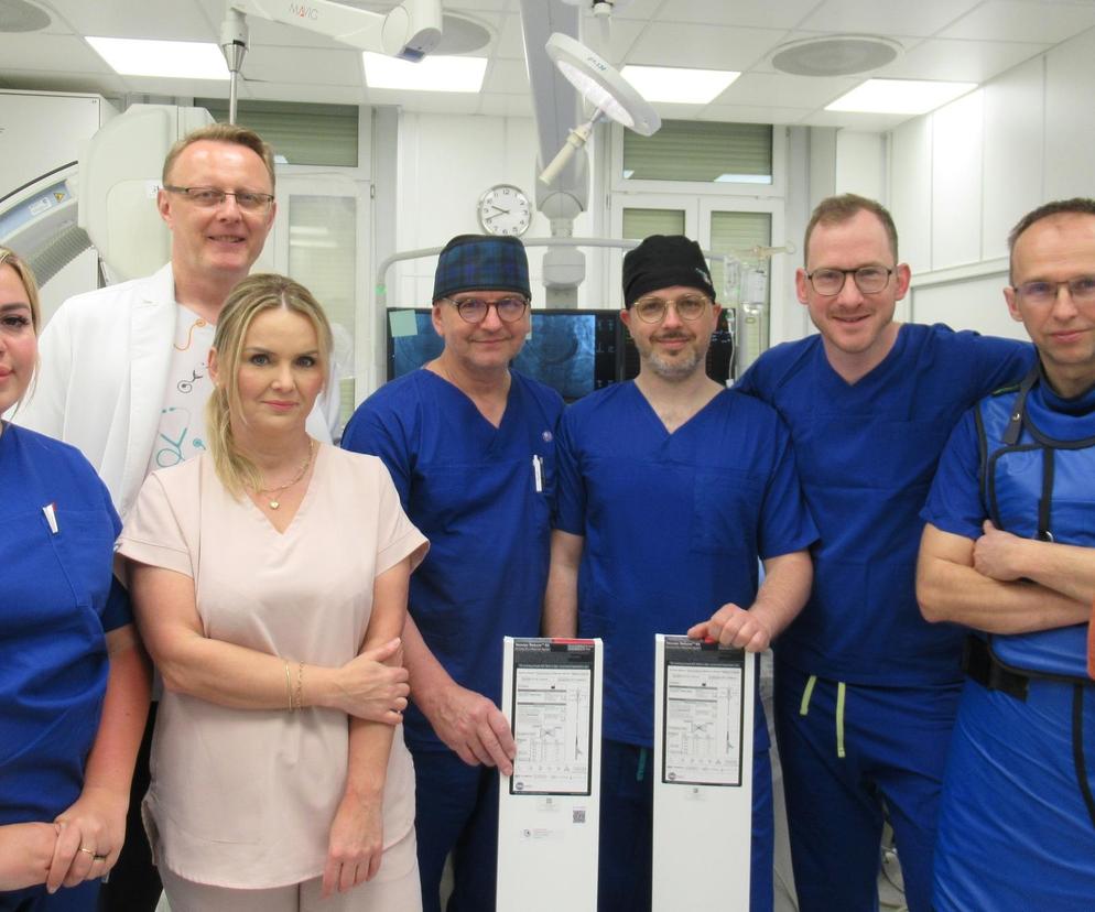 Lekarze wszczepili pacjentowi na kardiologii w Gliwicach nowoczesne urządzenie 