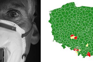 Koronawirus w Polsce: Nowe obostrzenia, wszystko zależy od sytuacji w powiatach. Oznaczenia kolorem: czerwonym, żółtym i zielonym