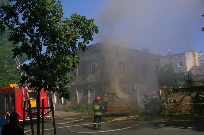 Pożar na Mazowieckiej