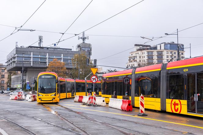 Tramwaj do Wilanowa w Warszawie