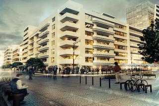 Koncepcja dla „Międzytorza” w Gdyni autorstwa SEMEKO Grupy Inwestycyjnej zakłada zabudowanie większości terenu apartamentowcami.