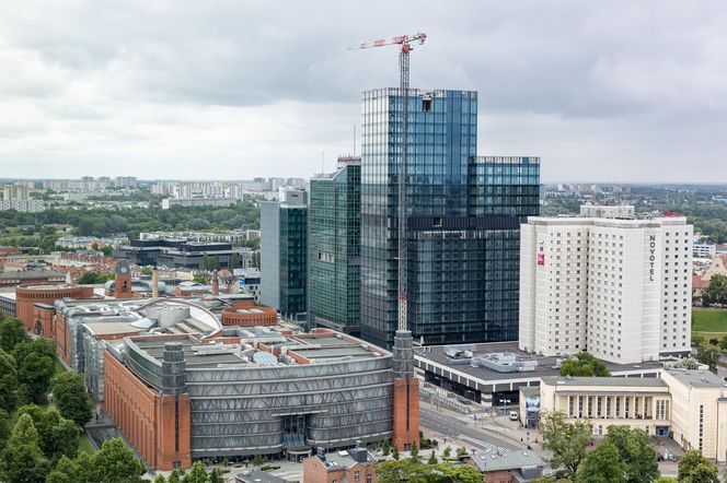 Po latach otwiera się taras widokowy w słynnym poznańskim wieżowcu