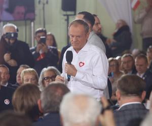 Tusk w Morągu